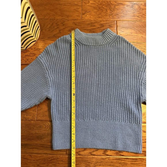 Everlane The Texture Cotton Crew Sweater Size XS 100% Organic Cotton - Picture 8 of 11